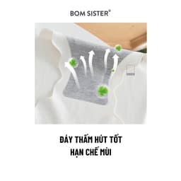Thumbnail Quần lót nữ không viền, quần chip nữ siêu mỏng, họa tiết trái tim không đường may BOM SISTER Q23880 3