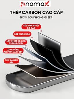 Thumbnail Móc treo quần áo Enomax gắn tường  siêu dính chịu lực 50KG, Thép Carbon cao cấp chống gỉ, tặng keo dán, ốc vít. 1