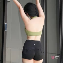 Thumbnail Áo bra cổ yếm Mia Top Today U Wear hở lưng tập gym yoga sexy nâng đỡ vòng 1 3