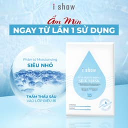 Thumbnail Mặt Nạ Lụa I SHOW Vita Silk Mask Dưỡng Ẩm Làm Trắng Da Phục Hồi Da Hư Tổn Hộp 10 Miếng Mặt Nạ Lụa 2