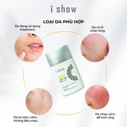 Thumbnail Kem Chống Nắng I SHOW Nâng Tone 12h SPF 50+ PA++++ Dưỡng Ẩm Trắng Da Kiềm Dầu Chống Nước Chống Nắng 4
