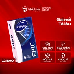 Thumbnail Bao cao su Lifestyles SKYN Extra Lubricated nhiều gel, siêu mỏng, non-latex cao cấp hộp 10bcs 3