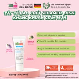 Thumbnail Tẩy tế bào chết Sebamed Clear Face Gentle Scrub pH5.5 (10ml) 1