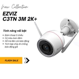Thumbnail Camera wifi ngoài trời ezviz H3C outpro 3M 2k ( Quad HD ) siêu nét có màu ban đêm 1