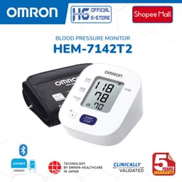 Thumbnail Máy Đo Huyết Áp Bắp Tay Omron HEM-7142T2 | Kết Nối Bluetooth Với Smartphone - Thương Hiệu Nhật Bản 3