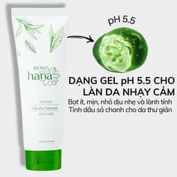 Thumbnail Sữa Rửa Mặt Thảo Mộc pH 5.5 RIORI HANA Herbal Cleanser 120g 4