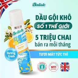 Thumbnail Dầu Gội Khô Batiste Tươi Mát Tức Thì - Batiste Dry Shampoo Light & Breezy Fresh 200ml 1