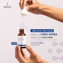 Thumbnail Serum làm dịu da kiểm soát bã nhờn Image Skincare Clear Cell Restoring Serum Oil Free 28g 1