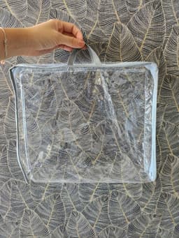 Thumbnail Túi Đựng Quần Áo Ga Gối Có Túi Xách và Khoá Kéo, Túi Đựng Ga Gối Cho Bé đi Học Tiện Lợi NITE9SILK TRAMDOBEDDING 1