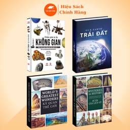 Thumbnail Combo Sách : Kỳ Quan Thiên Nhiên Thế giới, Bí Ẩn Lịch Sử, Khám Phá Bí Ẩn Không Gian, Trái Đất 1