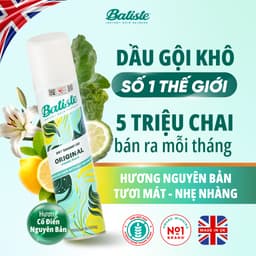 Thumbnail Dầu Gội Khô Hương Cổ Điển Batiste Dry Shampoo Clean & Classic Original 200ml 1