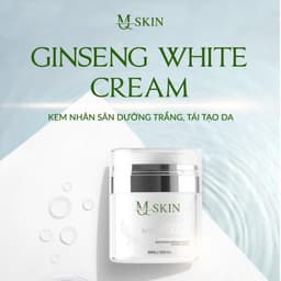 Thumbnail Kem Face Nhân Sâm MQ SKIN Dưỡng Trắng, Cấp Ẩm -MQ SKIN Ginseng White Cream 30gr 3