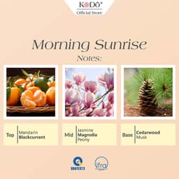 Thumbnail Tinh Dầu Nước Hoa Kodo Morning Sunrise Hương Ban Mai Làm Thơm Phòng, Không Gian, Quần Áo, Black Collection 10,50,100ml 1