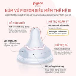 Thumbnail Bình sữa Pigeon PPSU Plus thế hệ III cổ rộng Howapipi (160ml/240ml) 3