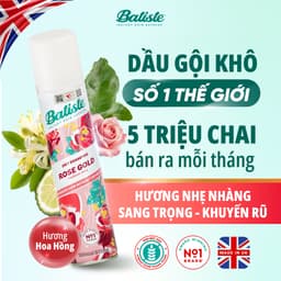 Thumbnail Dầu Gội Khô Batiste Hương Hoa Hồng - Batiste Dry Shampoo Rose Gold Radiant Rose 200ml 1
