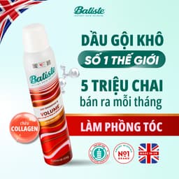 Thumbnail Dầu Gội Khô Batiste Dry Shampoo VOLUME Giúp Làm Phồng Tóc 200ml 1