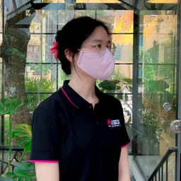 Thumbnail Khẩu Trang Kissy Gia Đình Trơn Đủ Size Vải Cotton Sợi Hoạt Tính Chống Tia UV Ngăn Bụi Mịn PM 2.5 3