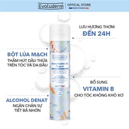 Thumbnail Dầu gội đầu khô Evoluderm 200ml 1