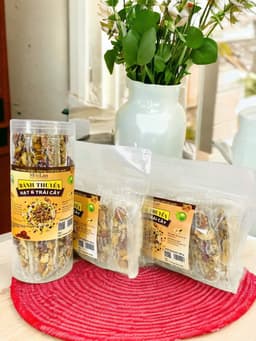 Thumbnail Bánh thuyền hạt dinh dưỡng Mộc Lan loại Vip mix các loại hạt hỗ trợ giảm cân ăn kiêng - 250g, 500g 4