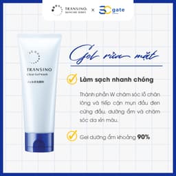 Thumbnail GEL RỬA MẶT - TRANSINO Clear Gel Wash 110g 2