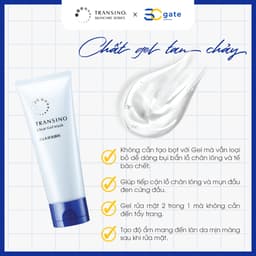 Thumbnail GEL RỬA MẶT - TRANSINO Clear Gel Wash 110g 4
