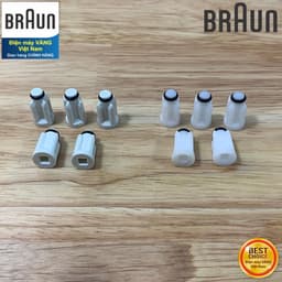 Thumbnail Khớp nối hoa khế trắng máy xay cầm tay Braun MQ5200 MQ5235 MQ5245 kiểu Motor Type 4191 - Linh kiện phụ kiện Braun 1