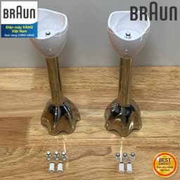 Thumbnail Khớp nối hoa khế trắng máy xay cầm tay Braun MQ5200 MQ5235 MQ5245 kiểu Motor Type 4191 - Linh kiện phụ kiện Braun 2