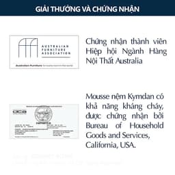 Thumbnail Nệm cao su thiên nhiên Kymdan Deluxe độ dày 10 cm 3