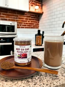 Thumbnail Bột Cacao Nguyên Chất 100% đậm vị Mộc Lan Healthy - 250g, 500g 3