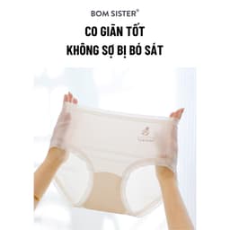 Thumbnail Combo 5 ngày quần lót thun co giãn màu trơn, đáy may hai lớp, các ngày trong tuần BOM SISTER Q3674 4