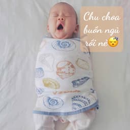 Thumbnail Cho Bé Sơ Sinh Cotton Mềm Mịn (Kt: 35x80Cm) 3