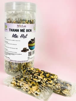 Thumbnail Thanh mè đen, mix hạt dinh dưỡng Mộc Lan Healthy 250g, 500g 1