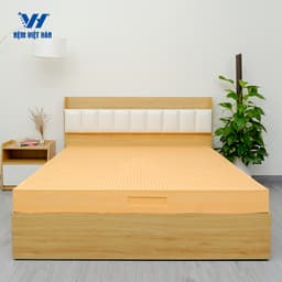 Thumbnail Nệm cao su thiên nhiên nguyên khối Việt Hàn Luxury - Đàn Hồi, Êm Ái - Bảo hành 15 Năm 3
