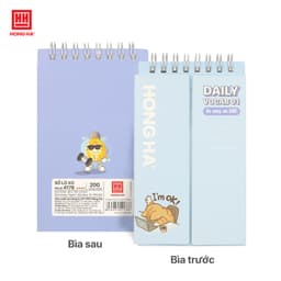 Thumbnail Sổ tay lò xo ghi chép học từ vựng Daily Vocab 01 Hồng Hà 200 trang - 4178 3