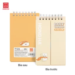 Thumbnail Sổ tay lò xo ghi chép học từ vựng Daily Vocab 01 Hồng Hà 200 trang - 4178 4