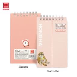 Thumbnail Sổ tay lò xo ghi chép học từ vựng Daily Vocab 01 Hồng Hà 200 trang - 4178 2