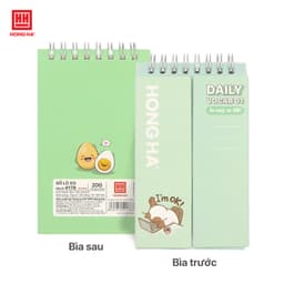 Thumbnail Sổ tay lò xo ghi chép học từ vựng Daily Vocab 01 Hồng Hà 200 trang - 4178 1