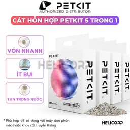 Thumbnail Cát Vệ Sinh Cho Mèo PETKIT Bentonite Mix Đậu Nành, Không Bụi, Xả Toilet, 3.6Kg/túi 1