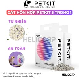 Thumbnail Cát Vệ Sinh Cho Mèo PETKIT Bentonite Mix Đậu Nành, Không Bụi, Xả Toilet, 3.6Kg/túi 3