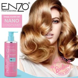 Thumbnail Dầu gội dầu xả enzo biotin collagen chống rụng tóc,phục hồi tóc hư tổn, kích thích mọc tóc nuôi dưỡng tóc chắc khỏe 1