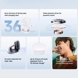 Thumbnail Tai Nghe Bluetooth Xiaomi Redmi Buds 6 Play | Giảm Tiếng Ồn | Thời Lượng Pin 36h - Bảo Hành 12 Tháng (Không kèm sạc) 3