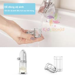 Thumbnail Dụng cụ hút mũi, máy hút mũi cho bé sơ sinh và trẻ nhỏ kéo tay Nasal Aspirator Hello 05 lực hút mạnh 3