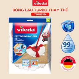 Thumbnail Bông lau thay thế cây lau nhà VILEDA Turbo Easy Wring&Clean 2