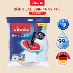 Thumbnail Bông lau thay thế VILEDA cho cây lau nhà Spin&Clean diệt khuẩn 99% 2
