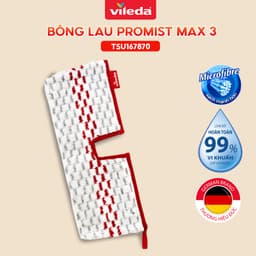 Thumbnail Bông lau thay thế chổi lau nhà VILEDA Promist Max 3 Spray vải dệt poly cotton 2