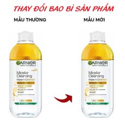 Thumbnail Nước Tẩy Trang làm Sạch Sâu, Ngừa Mụn, Sáng Da Garnier Micellar Cleansing Water 400ml 1