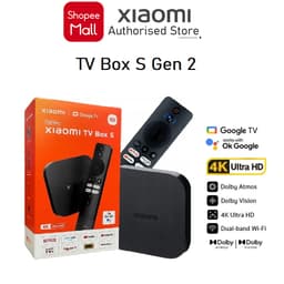 Thumbnail Tivi Box Xiaomi Mi Box S Gen 2 4K(3840 x 2160) 2GB+8GB/Google TV/DOLBY+DTS PFJ4151EU- Chính hãng Digiworld 1