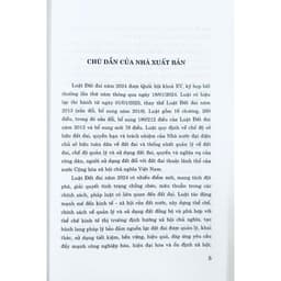 Thumbnail Sách - Luật Đất Đai (Luật Đất đai số 31/2024/QH15) 2