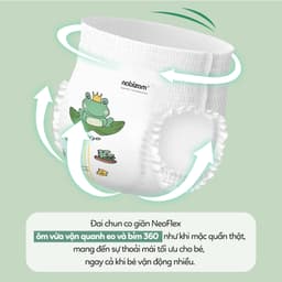 Thumbnail Set 2 Miếng Bỉm Quần NABIZAM ULTRA THIN 4 Mùa Mỏng Mềm Hơn, Thấm Hút Nhanh Hơn Size Cho Bé 6-24kg 1