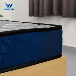 Thumbnail Nệm bông ép Việt Hàn Carbon - Hạn Chế Nhức Mỏi, Thấm Hút Mồ Hôi - Gập 2 - Bảo Hành 7 Năm 2